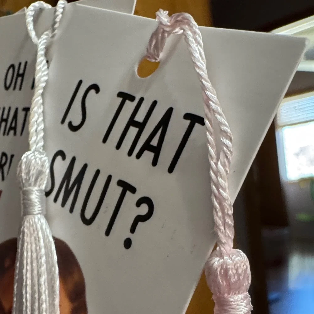 Funny Religious-Themed Tassel Bookmarks - White set of 7